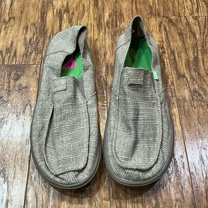 Sanuk slip on shoes